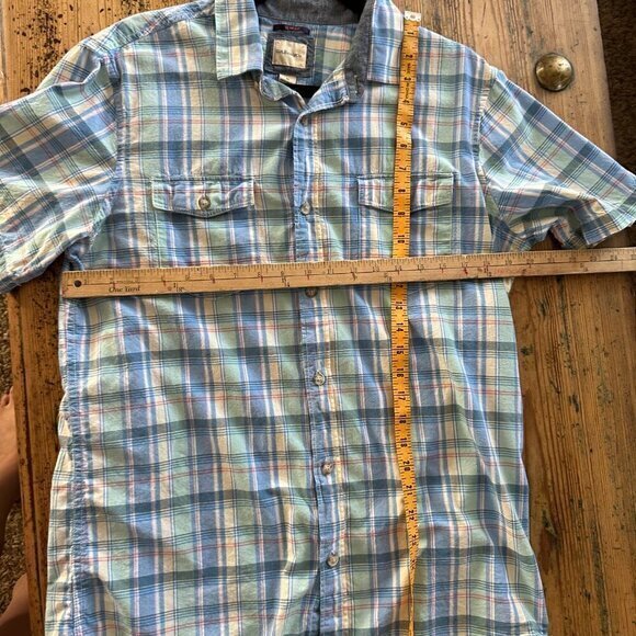 GH Bass Men's Short Sleeve Shirt ‎ Size Medium - Picture 5 of 6